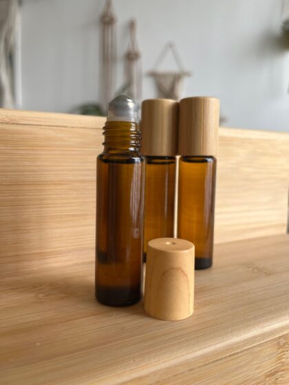 בקבוקוני זכוכית חומה